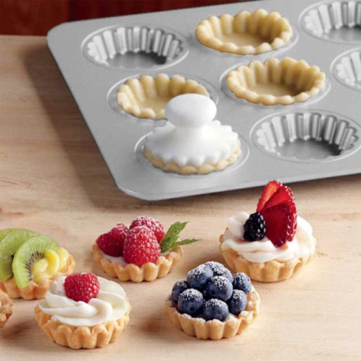 12 Hole Fluted Muffin Pan
