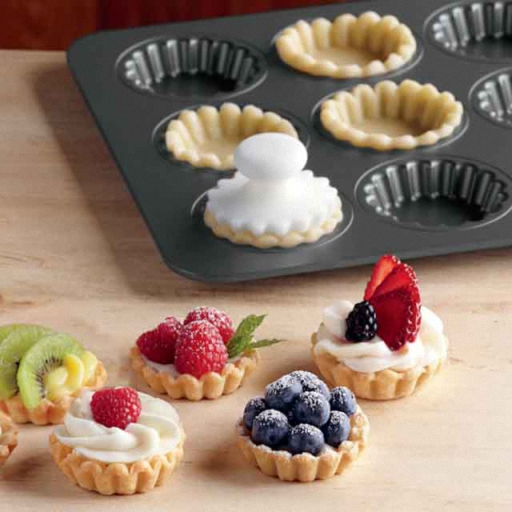 12 Hole Fluted Muffin Pan