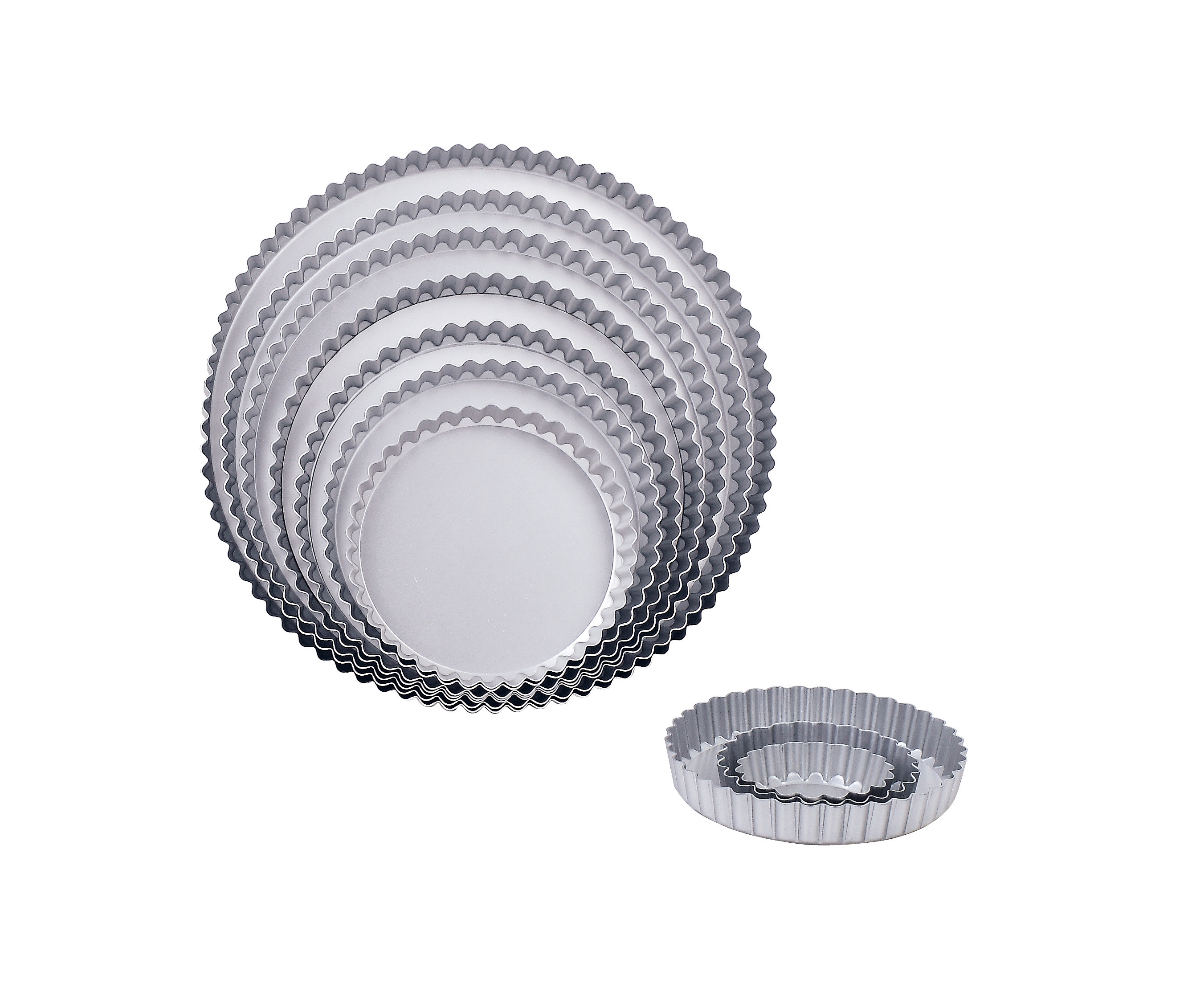 Round Fluted Tart Mould